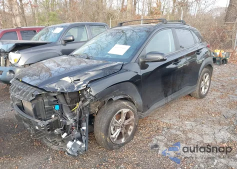 2022 Hyundai Kona Sel из США, поврежденный, VIN KM8K62AB2NU752345